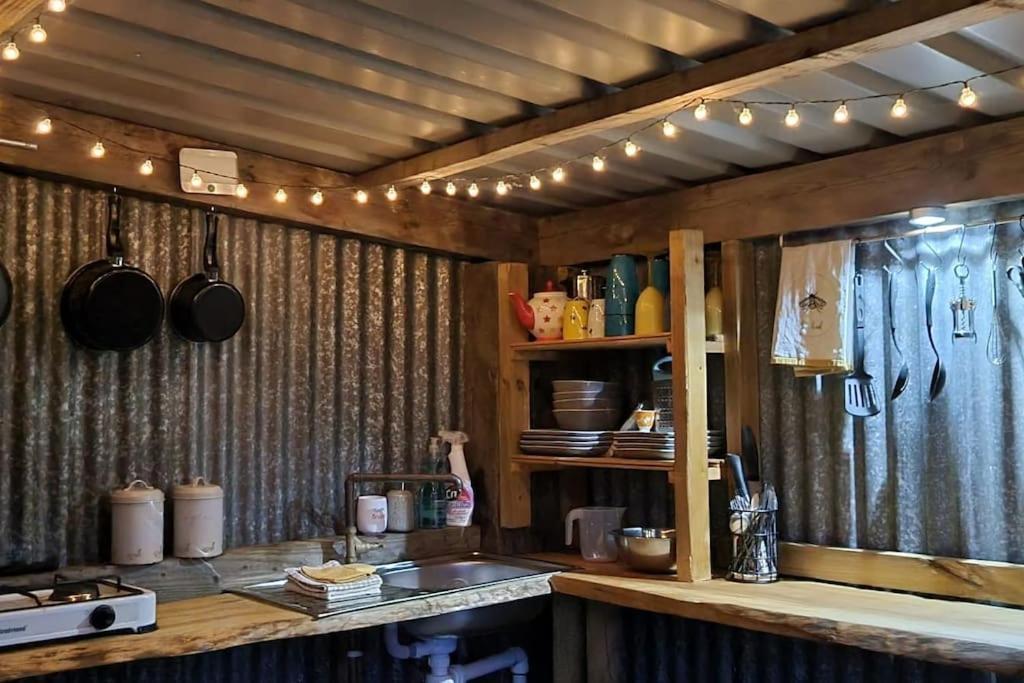 Bronfelen Yurt Hotel Cynghordy Bagian luar foto