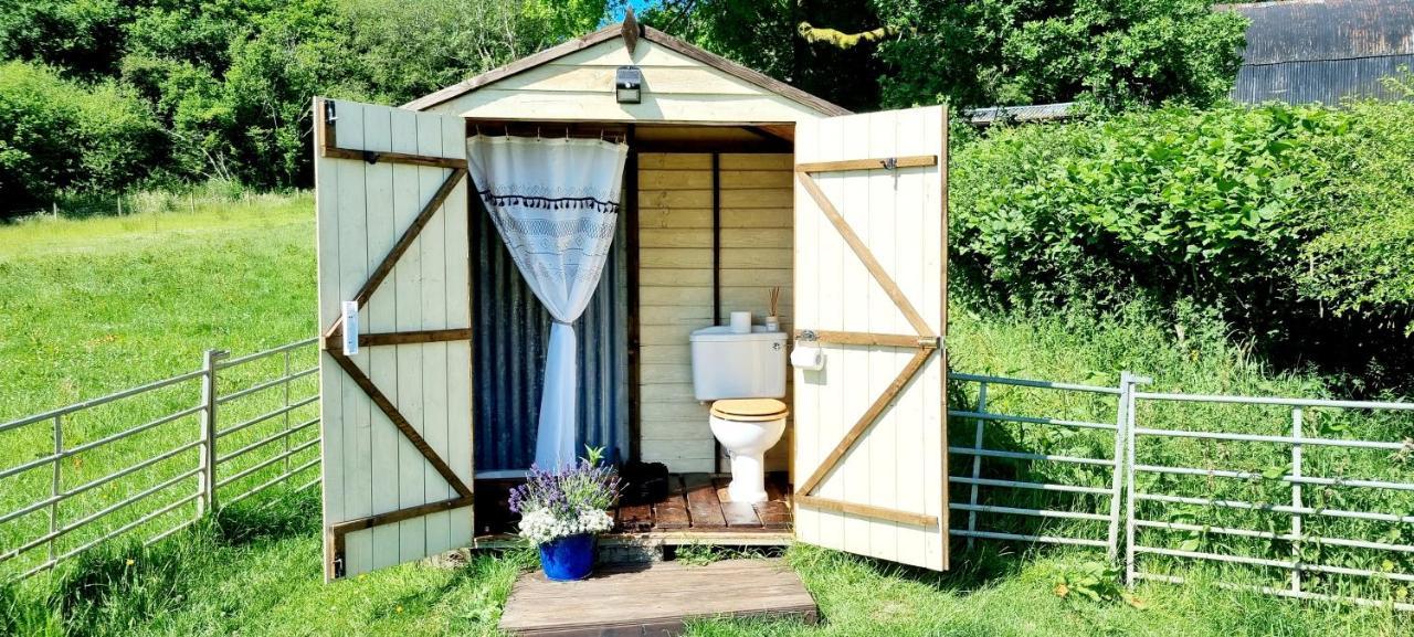 Bronfelen Yurt Hotel Cynghordy Bagian luar foto