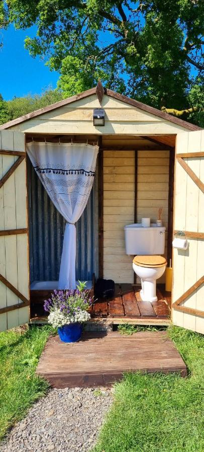 Bronfelen Yurt Hotel Cynghordy Bagian luar foto